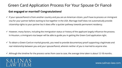 fiance green card application.